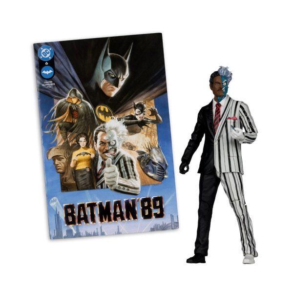 McFarlane Toys' latest DC Page Punchers include Batman '89 and Justice